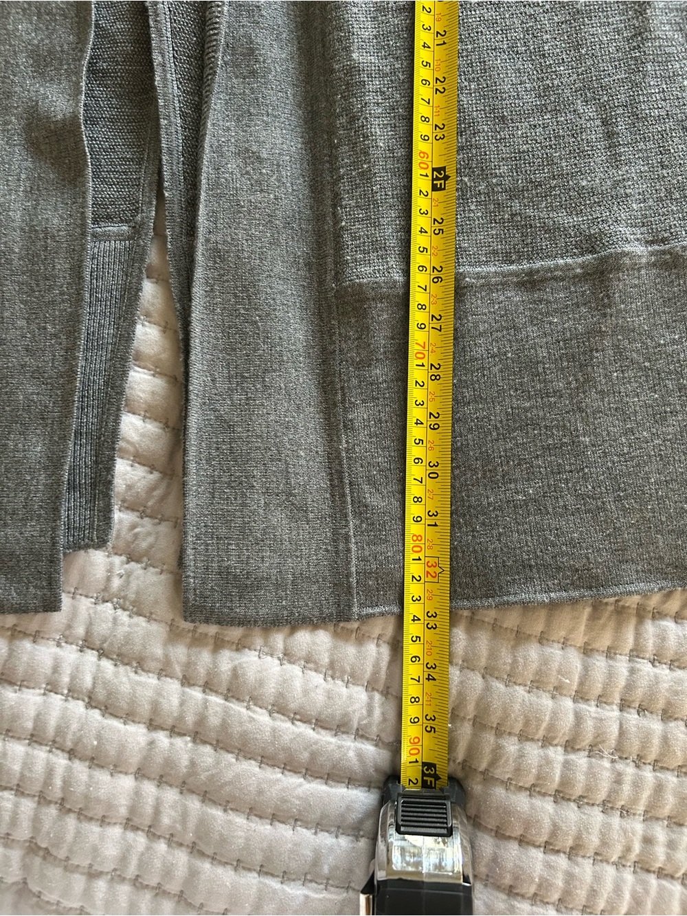 lululemon athletica charcoal Gray Knit Sweater - Picture 7 of 8